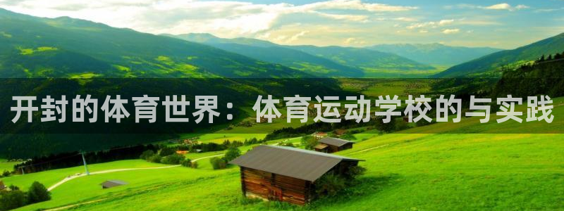 3377体育官网下载娱乐：开封的体育世界：体育运动学校的与实